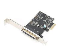 ASHATA Scheda PCI E a Porta Parallela, Adattatore per Scheda Stampante LPT DB25, Porta Stampante IEEE 1284 PCI Express X1 per Wins OS X PC Desktop