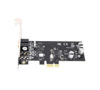 ASHATA Scheda PCIe, Singolo Canale PCI Express X1 con Riduzione del