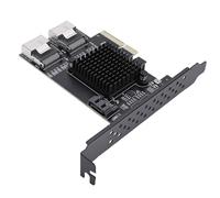 ASHATA Scheda PCIe to 3.0, Controller 6Gbps per Espansione