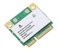 ASHATA Scheda WiFi M.2 PCIe 2.4G/574Mbps 5G/2400Mbps 6G/2400Mbps BT5.2 Mini PCIe Scheda di Rete Wireless per PC Laptop, Tecnologia MU Mimo Multi Threading