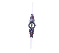 ASHATA Sciabola Retrattile Illuminata a Doppia Lama con 24 modalità di Illuminazione per Giochi di Ruolo, Spada Giocattolo a Sgancio Rapido per Bambini, 1 Cavo di Ricarica (Gray)