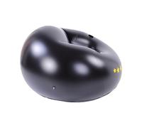 ASHATA Sedia Gonfiabile Lavabile Versatile e Durevole per Uso Interno Esterno Adulti e Bambini Nero 37,4 x 39,37 x 27,56 pollici