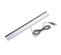 ASHATA Sensor Bar per Wii/Wii U, IR Sensor Bar Wired Wii Sensor Bar Ricevitore di Segnale, Wired Signal Ray Sensor Bar Ricevitore a Infrarossi con Cavo per Console Nintendo Wii/WIIU