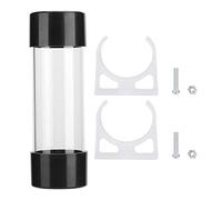 ASHATA - Serbatoio di raffreddamento ad acqua, 150 mm, trasparente a raffreddamento rapido, filettatura G1/4, serbatoio di raffreddamento ad acqua, radiatore per PC Computer Raffreddamento ad acqua
