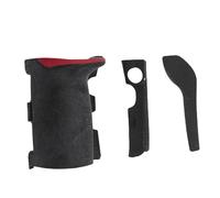 ASHATA Set di 3 impugnature in gomma per D850, maggiore comfort e protezione dai graffi, con facile installazione, per impugnatura della fotocamera, copertura laterale per pollice