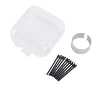 ASHATA Set di Ricarica per Pennini per PTH PTH460 PTH660 PTH860 DTK1661 DTH1320 DTH1620 DTHW1320 DTHW1620, Kit di Ricambio per Pennini Neri da 10 Pezzi, Confezione di Stilo
