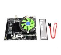 ASHATA Set Scheda Madre PC Desktop X58 Set Scheda Memoria 8G CPU X5650 Set Ventole di Raffreddamento