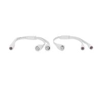 ASHATA Set splitter connettore Y per esterni, cavo di prolunga impermeabile affidabile per H705A H705B H705C, 2 unità