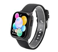 ASHATA Smart in 1 con Auricolari per Uomo e Donna, Touch Screen Completo da 1,85", Fitness Tracker Impermeabile, Monitoraggio della Salute, modalità Sport, per Android IOS (BLACK)