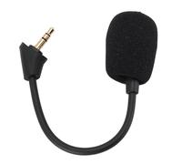 ASHATA Sostituzione del Microfono per Cuffie da Gioco Cloud, Asta per Microfono Rimovibile con Cancellazione del Rumore da 3,5 Mm per Cuffie da Gioco Cloud Pro per PC, Regolabile