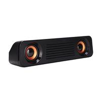ASHATA Soundbar Cablata, Soundbar TV con Subwoofer, Altoparlante da Tavolo Stereo HiFi USB a 360 Gradi, Altoparlante del Surround Home Theater, per Proiettore di Gioco TV