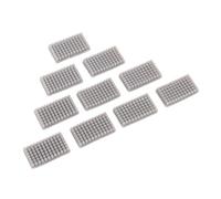 ASHATA Spazzola in Silicone per Tergiugello da 10 Pezzi per Stampante 3D QIDI Plus 4, Tergicristallo per Pulizia Hot End 27x15x4,7 Mm, Spazzola per Ugello in Silicone per Spurgo del Filamento