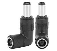 ASHATA Spina Maschio a CC da 7,4 x 5,0 mm a 7,4 x 5,0 mm, Adattatore Femmina a Maschio, per Laptop