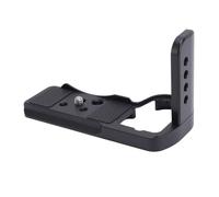 ASHATA Staffa a L, Piastra a Sgancio Rapido con Cuscinetto Protettivo in Silicone per Arca, Design Standard, Compatibile con Fotocamera ZV-E10II, Protezione Efficace