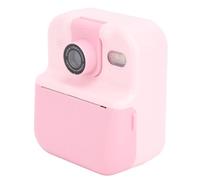 ASHATA Stampa Istantanea della Fotocamera per Bambini, Schermata da 2,4 Bip 1080p Digital Camera da 1000MAH Batteria Multifunzionale per Esterno (PINK)
