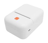 ASHATA Stampante per Etichette Termica Stampa Compatta Ed Efficiente per Piccole Imprese Stampante per Etichette Portatile Wireless BT per Etichetta con Codice a Barre per Indirizzo di Abbigliamento