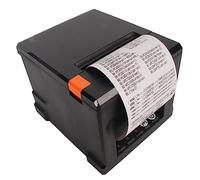 ASHATA Stampante per fari USB Thermo, stampante POS da 80 mm con dispositivo di taglio automatico, stampante da cucina da sala da pranzo, compatibile con ESC, comando POS, interfaccia USB seriale