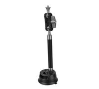 ASHATA Supporto a Ventosa per Fotocamera, Supporto a Ventosa per Finestrino Auto, Doppia Testa a Sfera a 360 Gradi, Braccio Articolato con Vite da 1/4 di Pollice, Compatibile con Fotocamera Action 6