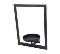 ASHATA Supporto da parete per piante, cornice portafoto moderna ed elegante, facile installazione per decorazione interna ed esterna, materiale in ferro