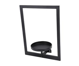 ASHATA Supporto da parete per piante, cornice portafoto moderna ed elegante, facile installazione per decorazione interna ed esterna, materiale in ferro