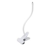ASHATA Supporto Flessibile per Videocamera per Bambini, Supporto a Morsetto in Lega di Alluminio con Collo di Cigno Regolabile, per Monitor per Bambini Filettati da 1/4 di Pollice
