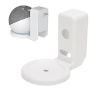 ASHATA Supporto per Montaggio a Parete per Altoparlante Intelligente Dot 4 5, Supporto per Altoparlante da Scaffale per Dot 4a 5a Generazione, Risparmia Spazio Sulla Scrivania e (WHITE)