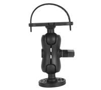 ASHATA Supporto per rilevatore di pesci a base rotonda, resistente, compatibile con vari modelli, durevole e resistente all'acqua