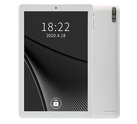 ASHATA Tablet da 10 Pollici per Android 11, 3GB 64GB Rom, Fotocamera 8MP 13MP, 8 2.0Ghz, WiFi 2.4G 5G, Tablet Chiamate 3G per Bambini, Guardare Giochi TV, 6000mAh, Argento