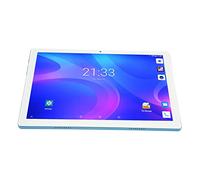 ASHATA Tablet P30 da 10 Pollici, Display HD 1920x1200, 8GB 256GB, 8MP 13MP, 8 2.0Ghz, Android 11 4G Call Tablet per Bambini, Guardare Film TV Gaming, 8800mAh, Blu