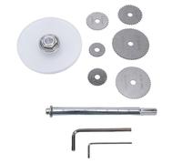 ASHATA Tagliatubi Interni, Utensile da Taglio per Tubi in PVC con Scala, Misuratore di profondità Regolabile, 6 Lame per con Codolo Esagonale, Set Tagliatubi in Plastica per ABS Interno