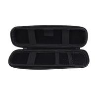 ASHATA Tocca Borsa di Trasporto a Matita, Tasca Multiuso in Maglia Eva Pennello Cosmetico Multi -multiplo Che Viaggi per Viaggiare per Viaggiare (BLACK)