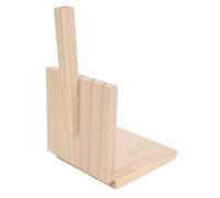 ASHATA Tortilla in legno con pressa ergonomica per impasto efficiente per tortillas fatte in casa, 1 pezzo (quadrato)