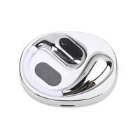 ASHATA Translation Earbuds in Tempo Reale, Auricolare Bluetooth Open Aid Ganch, 80 Lingue Translater e 4 modalità di Traduzione, 5H di Gioco, Custodia per la Ricarica (Argento Bianco)