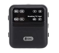 ASHATA Trasmettitore del Ricevitore 6.0, Adattatore Audio Wireless 2 in 1, Supporto AAC LC3 ENC Adattatore Audio di Trasmissione, Interfaccia da 3,5 Mm, per le Classi Guida Guidate