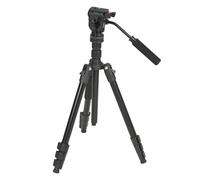 ASHATA Treppiede per fotocamera portatile Costruzione in Alluminio Altezza Regolabile Stabilizzatore Girevole a 360° Uso Multifunzionale per Lezioni Online Capacità di Carico 6,6 Lb