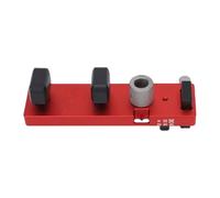 ASHATA Trova fori compatto per profili in alluminio con punte a gradini per un posizionamento rapido dei fori in profili in alluminio da 20 mm, 30 mm e 40, strumento robusto e pratico
