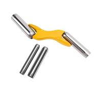 ASHATA Tuck Pointing Tool Comfort Grip Set | Varie dimensioni per raccordi, robusto acciaio inossidabile in alluminio, meno fatica durante l'uso, leggero