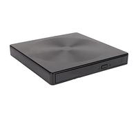 ASHATA unità CD Dvd Esterna, USB 3.0 e Tipo C Doppia Interfaccia +/- RW unità Ottica Esterna per PC Desktop Laptop, Trasmissione Stabile a 5 Gbps