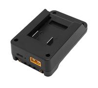 ASHATA V Piatta Adattatore per Batteria a Monte, Convertire la Batteria dello Strumento Elettrico in V -Monte Uscita con Ricarica Rapida PD65W, Compatibile con le Luci delle Telecamere