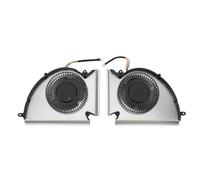 ASHATA Ventola di raffreddamento CPU per MSI GP76 GE76 WE76 MS 17K2 MS 17K3 accessori per laptop, CPU GPU CPU e GPU ventola di raffreddamento per laptop opzionale ventola di raffreddamento
