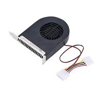 ASHATA Ventola di raffreddamento, Mini sistema PCI Slot Ventola CPU Case DC Ventola di raffreddamento Nuove Ventole di Raffreddamento PCI Per Computer, Grande Connettore di Alimentazione 4P, Ventola