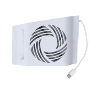 ASHATA Ventola di Raffreddamento per P5 Slim con Luce RGB per Console P5 Slim Disc e Digitale, Ventola di Raffreddamento con 2 Porte USB e 3 modalità di
