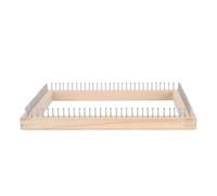 ASHATA Versatile Legno Ferro da Maglia per Tutte le Età (Beech wood, | Realizzato in resistente legno di faggio, per cappelli e coperte, promuove lo sviluppo delle competenze e favorisce