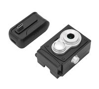 ASHATA Video Registratore di Portachiavi 1080p Mini Fotocamera, Micro Fotocamere Vintage Compact, CCD del Campus Fotografico da 2 MP, Porta di Ricarica di Tipo C, per la Registrazione