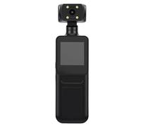 ASHATA Videocamera portatile, videocamera 4K HD WIFI Action Camera con schermo da 1,31 pollici, videocamera portatile con obiettivo rotante a 180°, morsetto posteriore per lo sport