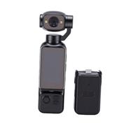 ASHATA Videocamera POV Portatile, Obiettivo Rotabile 180°, 4K (BLACK)