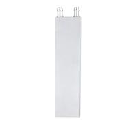 ASHATA Waterblock in Alluminio, Blocco Raffreddamento ad Acqua per PC CPU 40x12x80 / 120/160 / 200mm per PC Raffreddamento ad Acqua CPU/Pannello Industriale Raffreddamento(40x160mm)