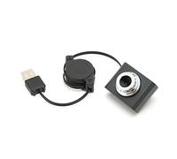 ASHATA Webcam USB 480P, Webcam per Computer con Microfono con Cancellazione del Rumore, Webcam Compatta da 30 MP 5 MP FHD, Supporto per Chiamate Online, Conferenze Web, Chat Video, Plug