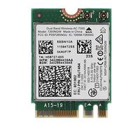 ASHATA Wireless Dual Band AC 7265, Dual Band 2.4G / 5G Dual Band Wireless NGFF WiFi Card, Scheda di Rete Wireless 867M + Adattatore Scheda Wi-Fi Bluetooth per ThinkPad L450 L550 E450 E550 E450C ECC
