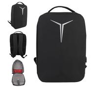 ASHATA Zaino Mini Borsa da Viaggio Satellitare per Cavi Adattatore per Tubi da Cavalletto Adattatore Accessori Laptop Backpack con Porta di Ricarica USB, Nero
